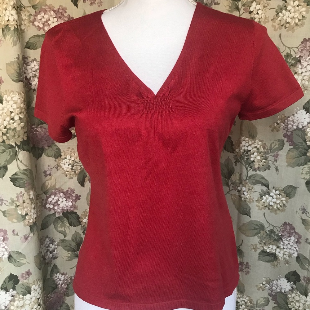 EUC Josephine Chaus Petite Top